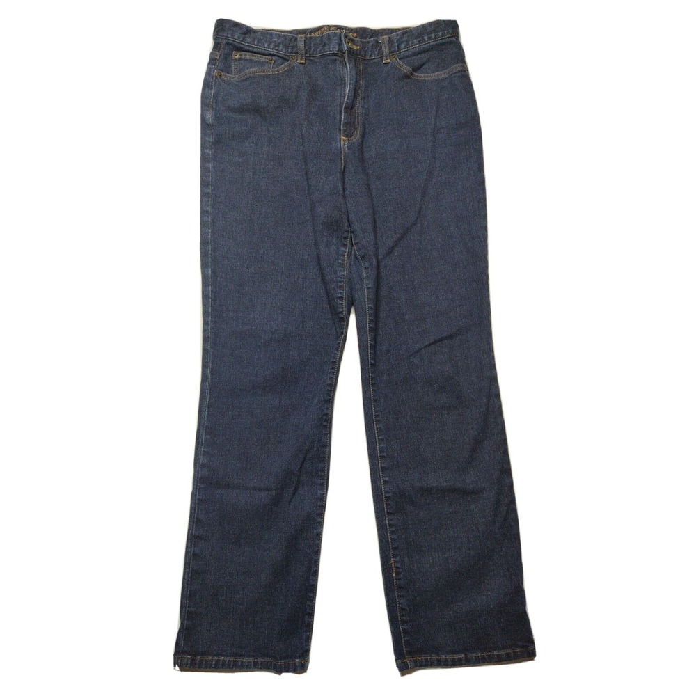 Ralph‎ Lauren Jeans Co Women 12 Stretch Denim Premium Blue Jeans